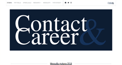 Desktop Screenshot of contactcareer.com